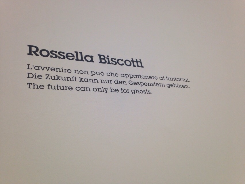 3 - Rossella Biscotti, L'avvenire non può che appartenere ai fantasmi